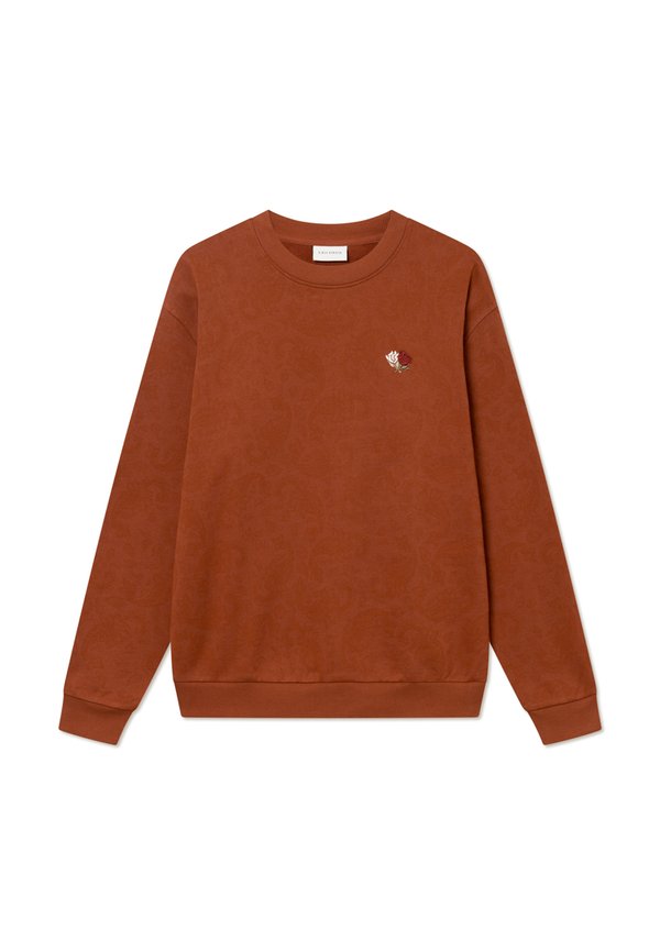 CLYDE - Sweatshirt - cognac4