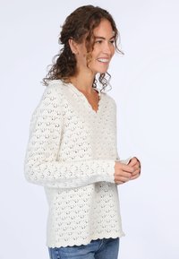 Sorgenfri Sylt Kapuzenpullover - ivory