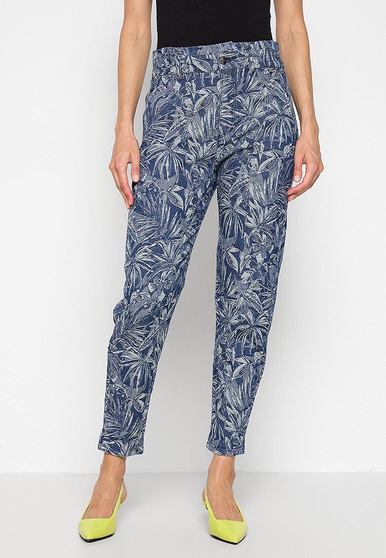 Marc Cain Relaxed fit jeans blauw