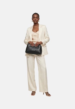 Marc Ellis, MARC ELLIS SHOULDER BAG - Beauty case - black and off silver