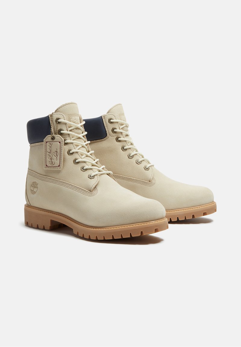 Timberland Šněrovací kotníkové boty - light beige