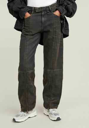 JUDEE BIKER LOW WAIST   - Relaxed fit jeans - worn in ignition destroyed