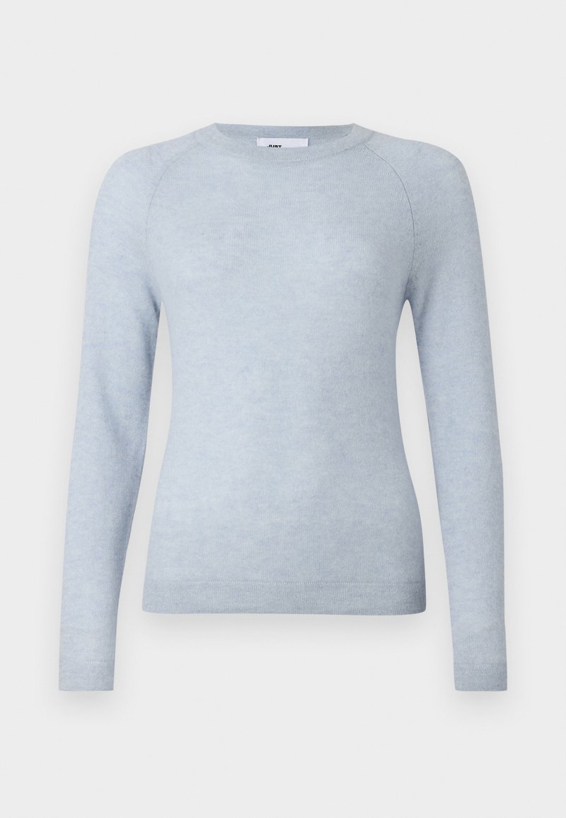 Just Cashmere Trui lichtblauw Just Cashmere Trui lichtblauw
