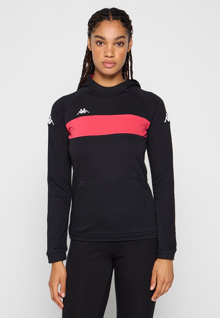 Kappa Hoodie zwart Kappa Hoodie zwart