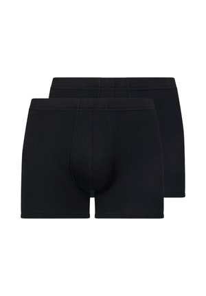 2 PACK FILO DI SCOZIA - Boxer aderenti - nero