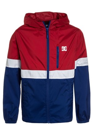 DAGUP TRIPLE BLOCK BOY - Regenjas - tango red