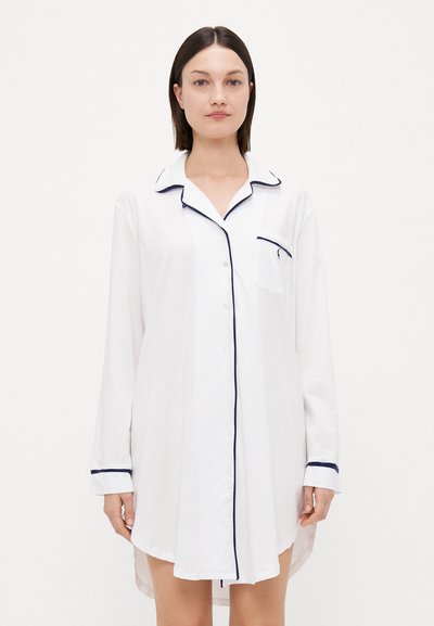 Polo Ralph Lauren SLEEPSHIRT - Νυχτικό - white cloud