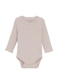FIXONI LONG SLEEVES MELANGE - Body - violet ice melange