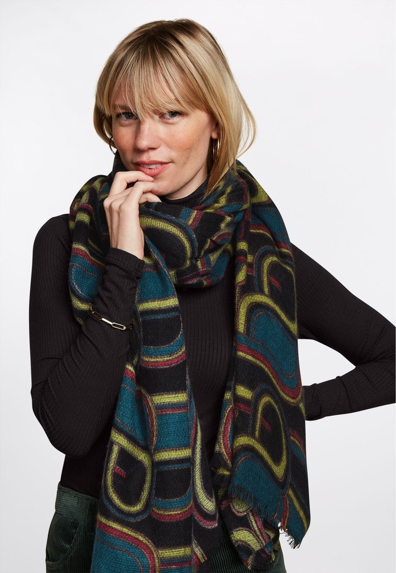 King Louie ZAPPA Schal black/schwarz Zalando.de