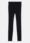 FUR LINED LEGGINGS - Tajice-hlače - black