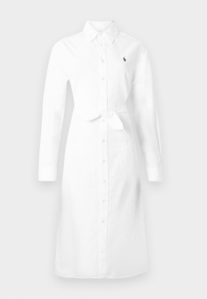 WOVEN SHIRT DRESS - Särkkleit - white