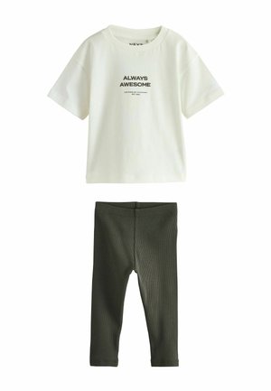 SHORT SLEEVES SET STANDARD - Tricou cu imprimeu - white