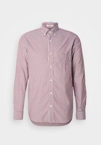 REG POPLIN STRIPE - Chemise - wine red
