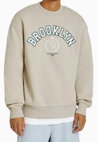 Bershka Sudadera - camel