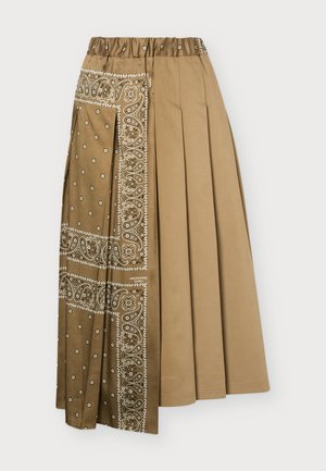 Weekend Max Mara, Pleated skirt - tobacco
