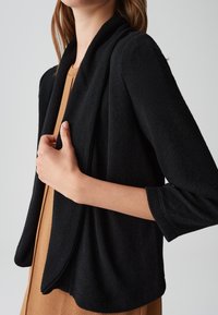 OPUS RELAXED FIT 3/4 SLEEVE - Vest - black