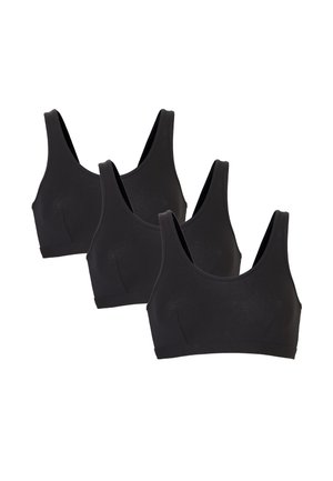 3 PACK - Bustier - black