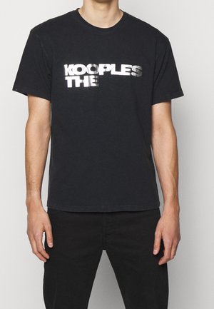 Print T-shirt - black