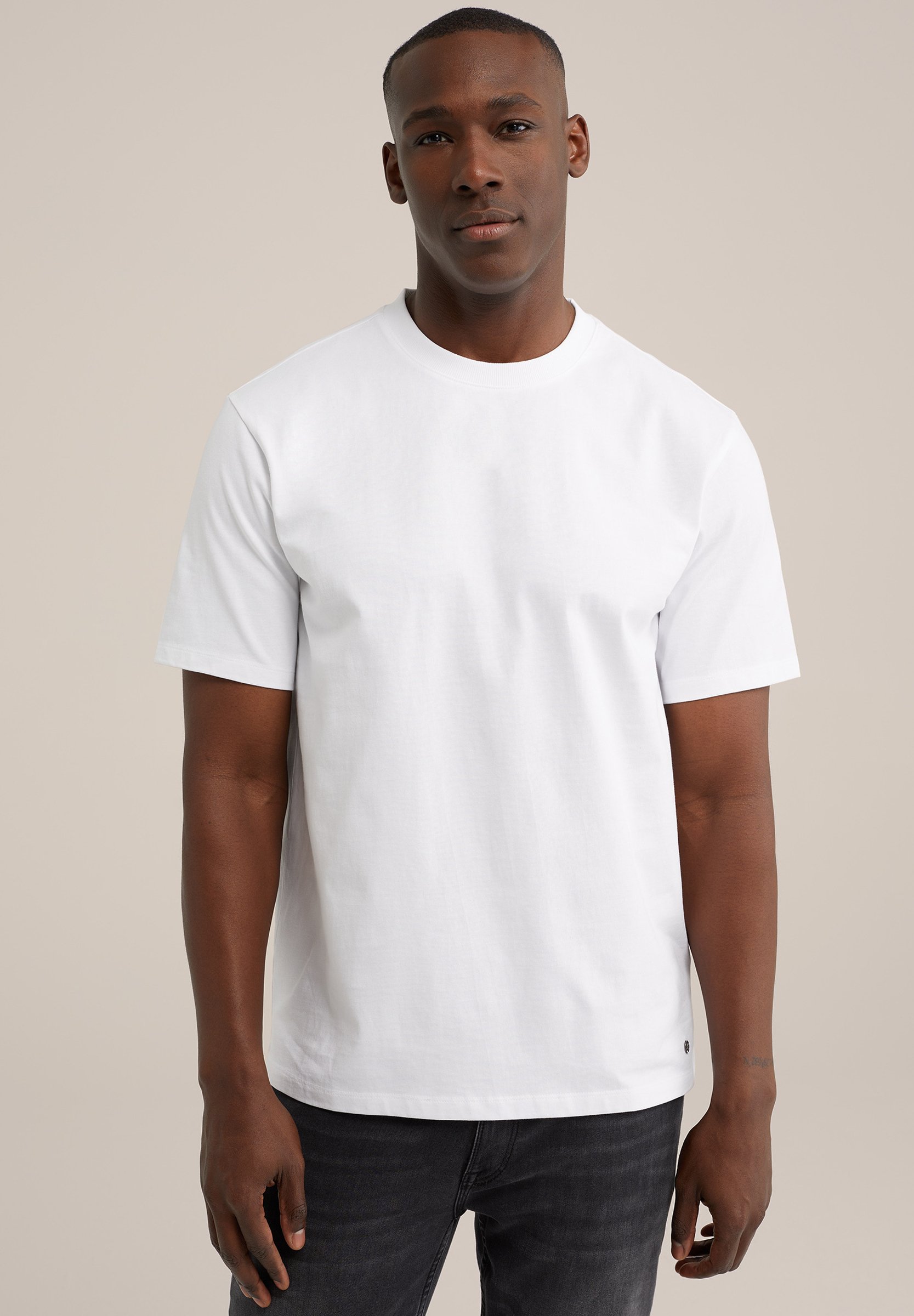 Camiseta Básica Outfit Playeras Blancas Casual Outfit Con Playera