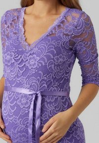 MAMALICIOUS Koktejlové šaty / šaty na párty - purple