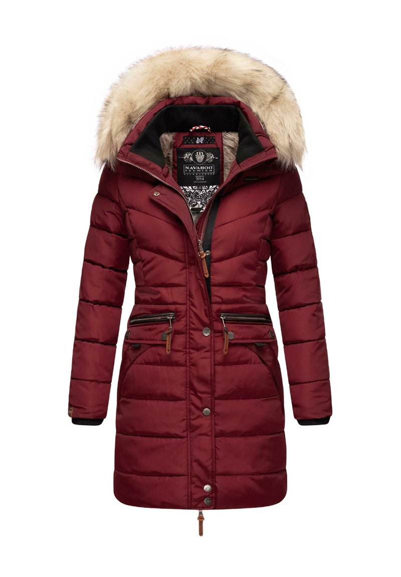 Navahoo - PAULA - Winter coat - bordeaux, Enlarge