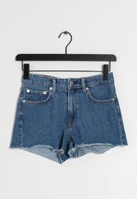 Mango Farkkushortsit - blue