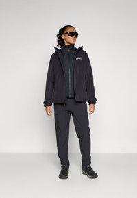 Jack Wolfskin WILD PLACES 3IN1 - Outdoorjas - black