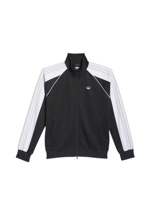 Sudadera con cremallera - black white grey