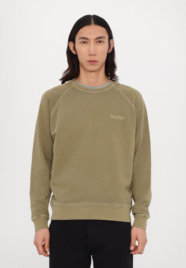CREW NECK  - Sweatshirt - khaki