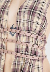 Jaded London BACKLESS WITH BELTS - Blūze - multi-coloured