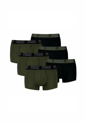 6PACK - Boxerbriefs - schwarz grun