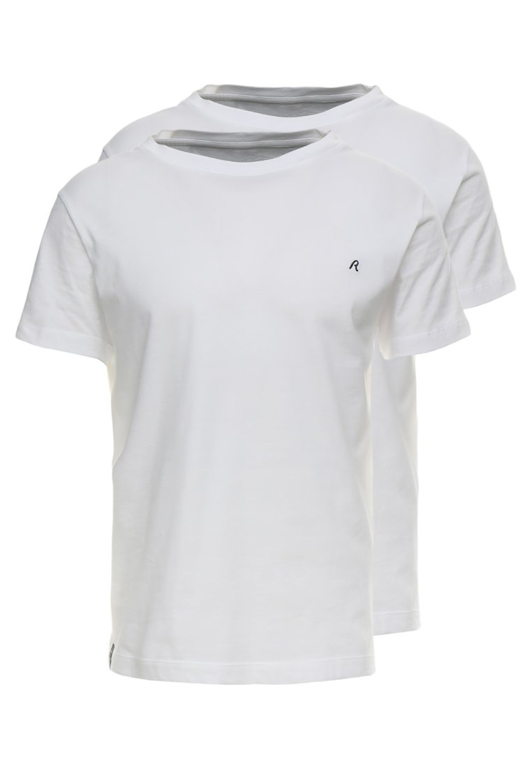 Replay 2 PACK T shirts white Zalando.no Replay 2 PACK - T-shirts - white/black