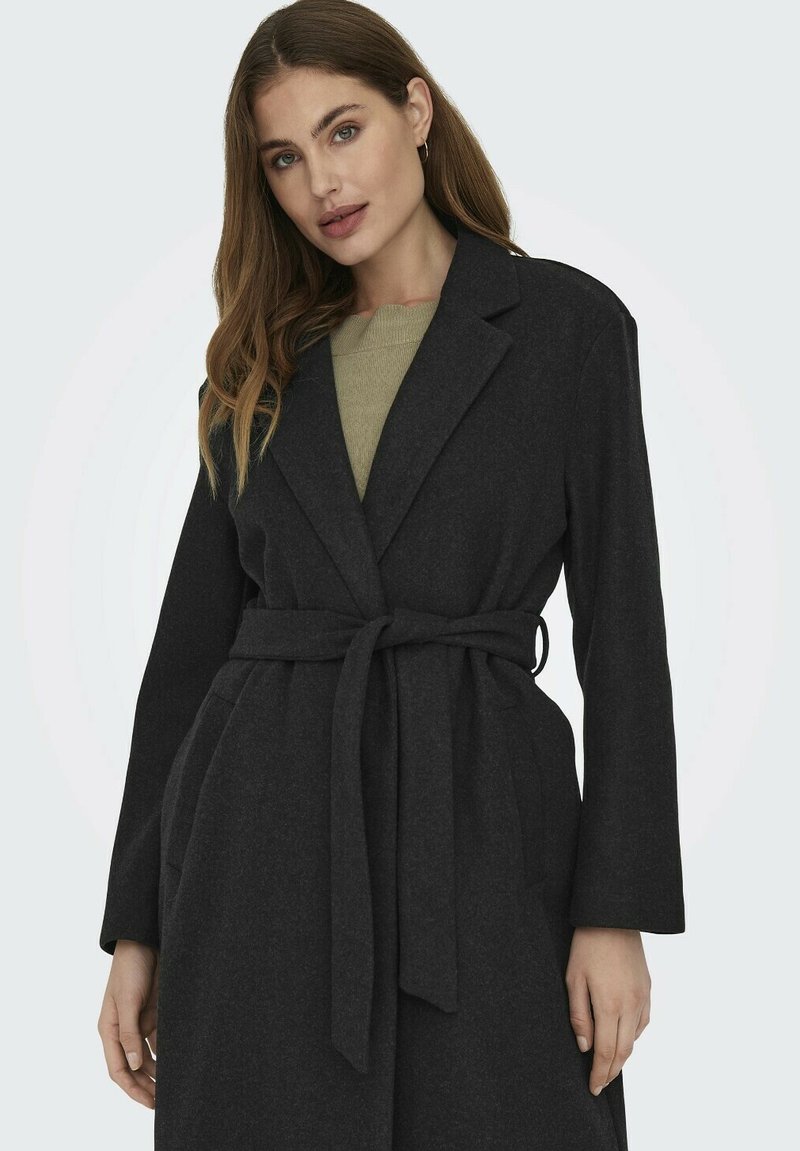 ONLY Klassischer Mantel - dunkelgrau - Zalando.de 