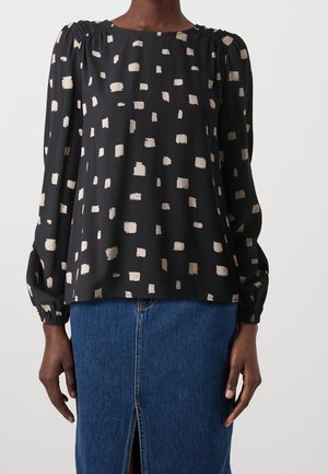 VILA Bluse - black