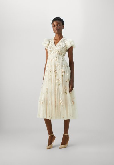Needle & Thread POSY V NECK BALLERINA DRESS - Koktel haljina / svečana haljina - cream