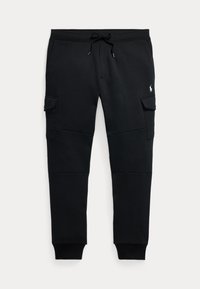 DOUBLE-KNIT CARGO JOGGER PANT - Παντελόνι φόρμας - black