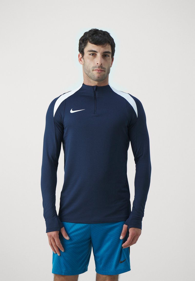 Nike Performance STRIKE DRILL TOP - Longsleeve - obsidian/white