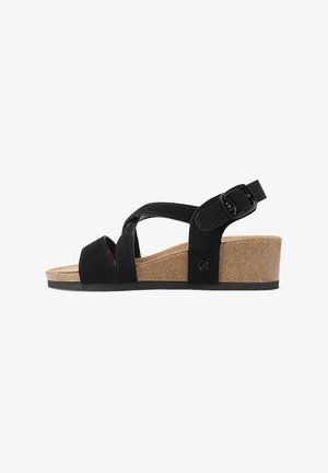 Queen Helena, Sandali con zeppa - nero