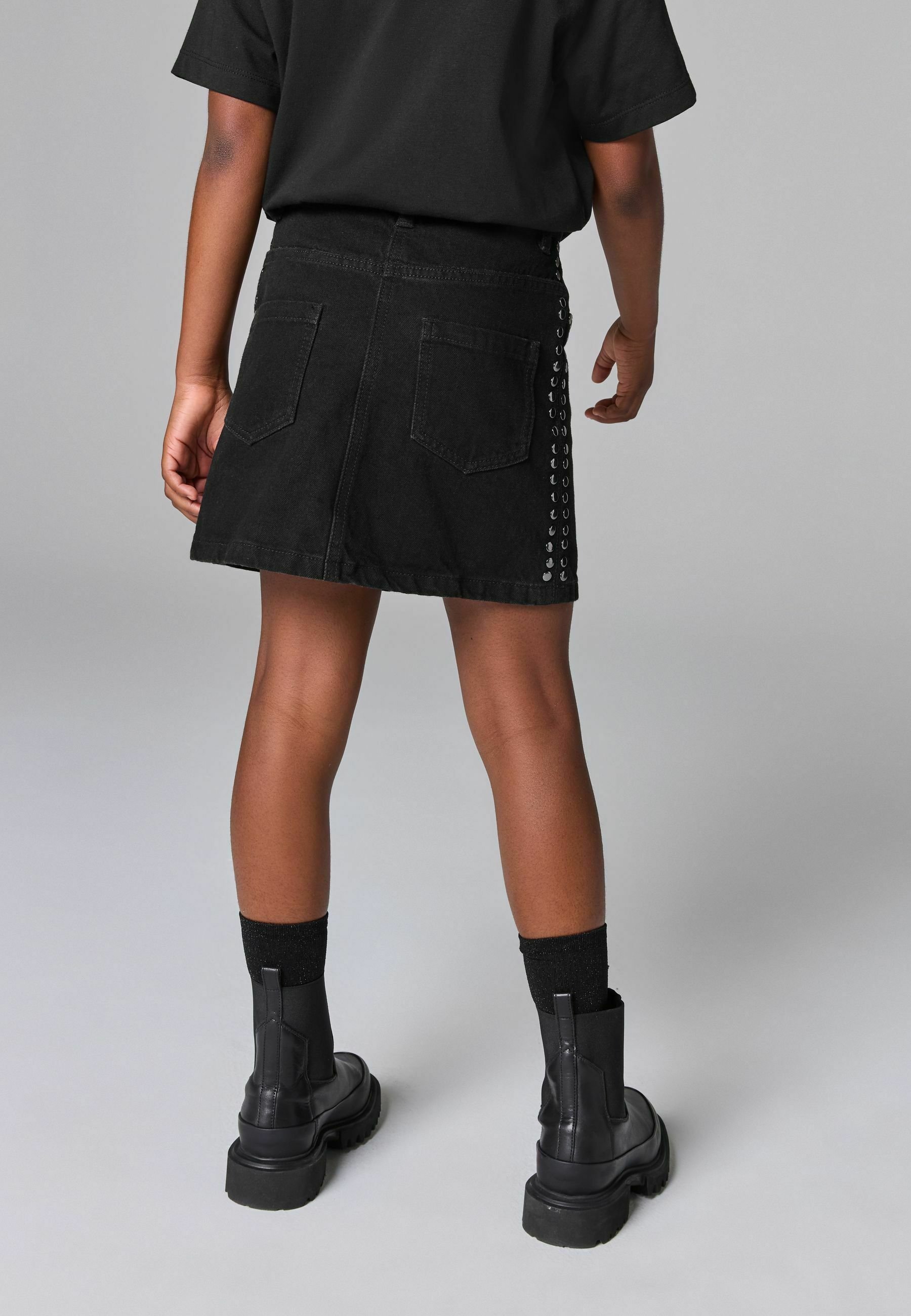 wonnyribbon black denim skirt Sサイズ wonnyribbon black denim skirt Sサイズ Wonny Ribbon Black