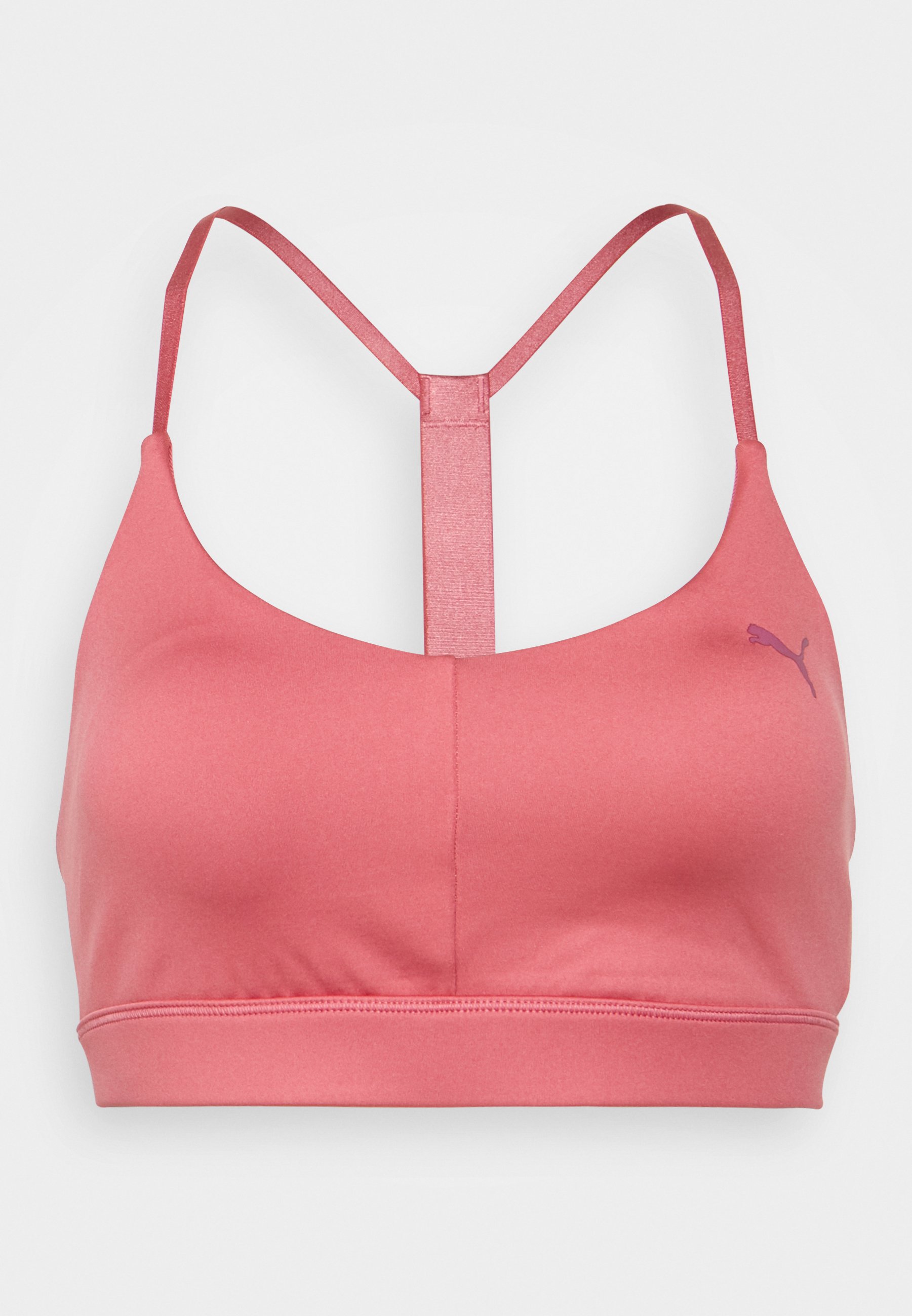 Puma LOW IMPACT STRAPPY BRA - Sujetadores deportivos con sujeción ligera -  mauvewood/malva - Zalando.es