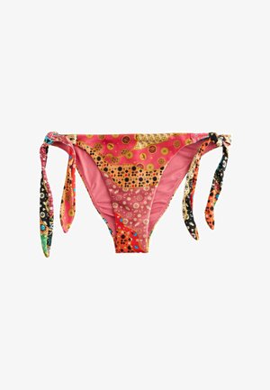 Never Fully Dressed, TIE SIDE FIT - BIKINI BRIEFS - Bikinialaosa - pink orange mosaic