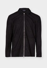 JONAH  - Lederjacke - washed black