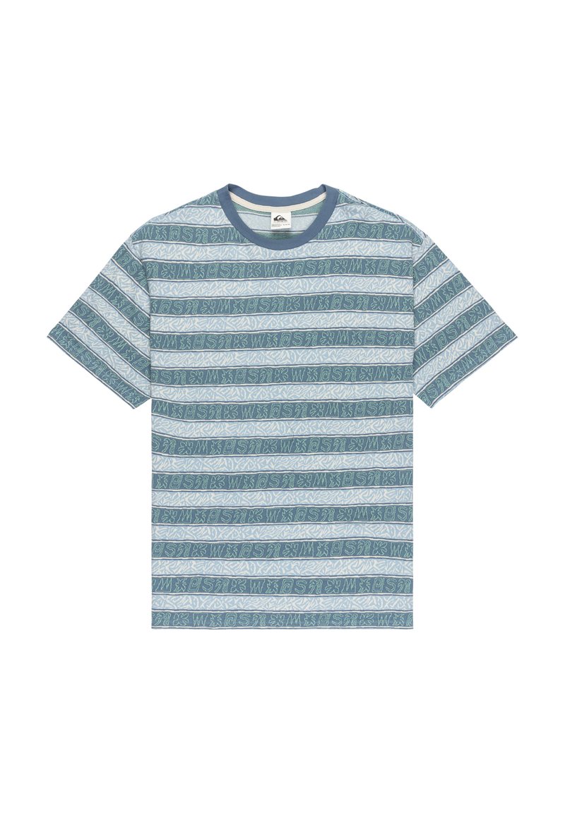 Quiksilver T-shirt print blauw Quiksilver T-shirt print blauw