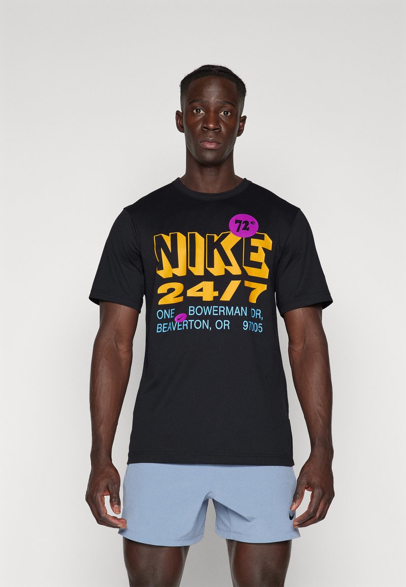 Nike Performance HYVERS - Camiseta deportiva - black