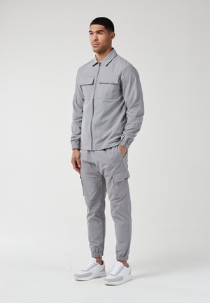 SMART UTILITY OVERSHIRT - Kevyt takki - ice grey