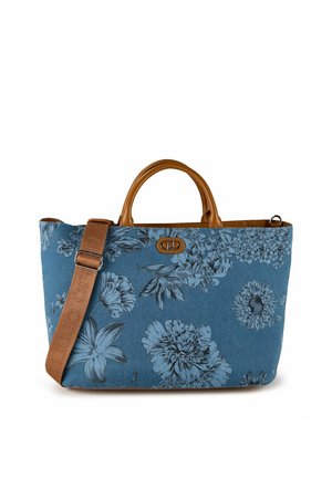 SIRA - Handtas - denim flowers