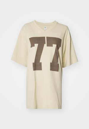 BDG Urban Outfitters SPORTS TEE - T-shirt imprimé - ecru