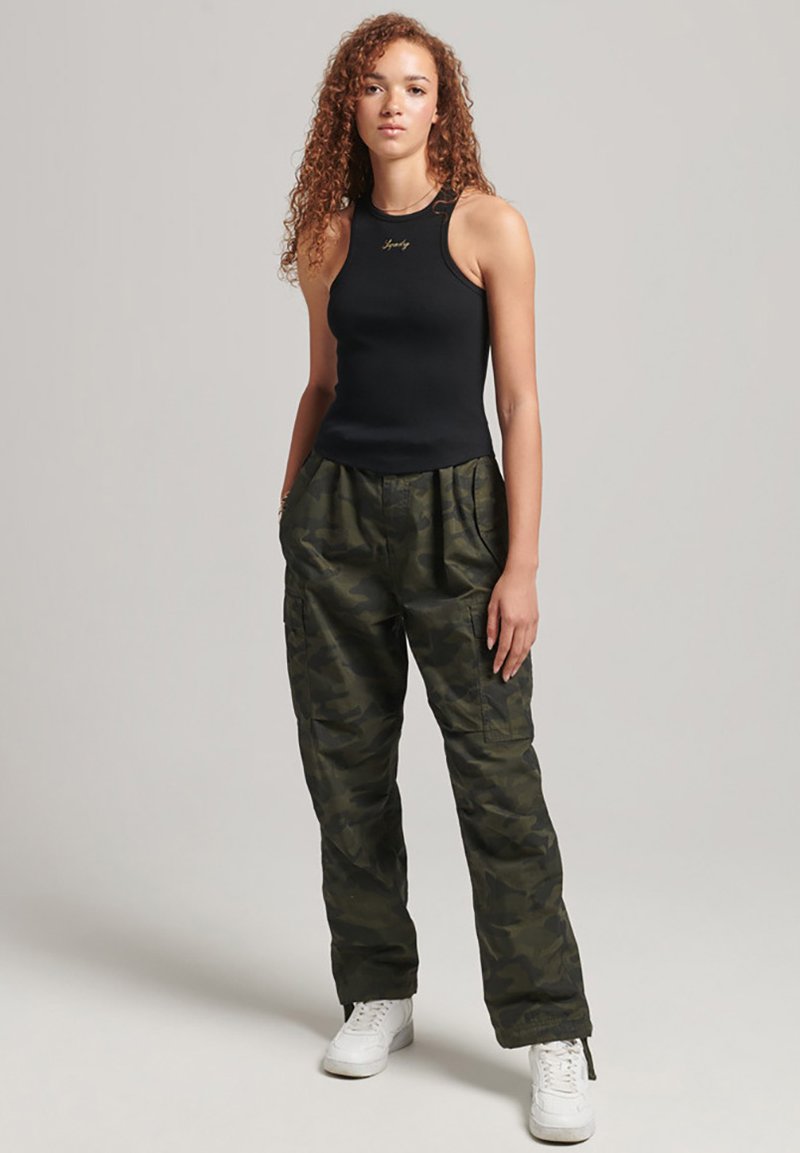 Superdry & Co Top zwart Superdry & Co Top zwart