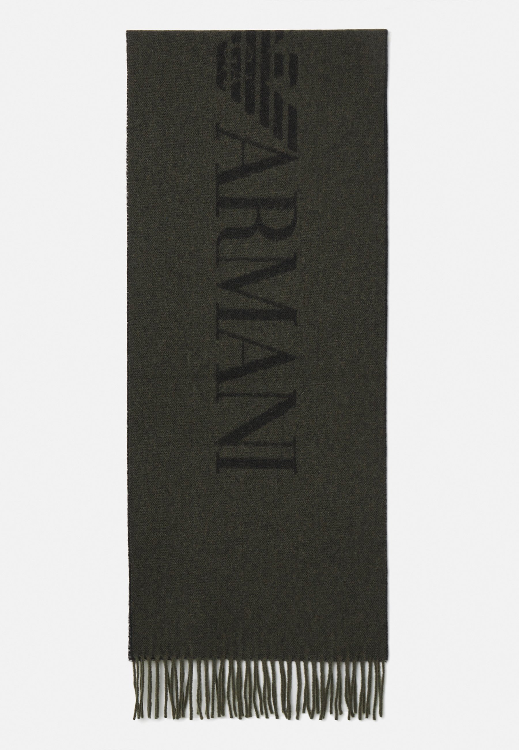 Emporio Armani SCIARPA UNISEX Scarf antracite/nero-anthracite