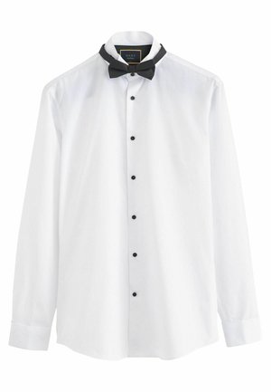 BOW TIE SET DOUBLE CUFF - Camicia elegante - white